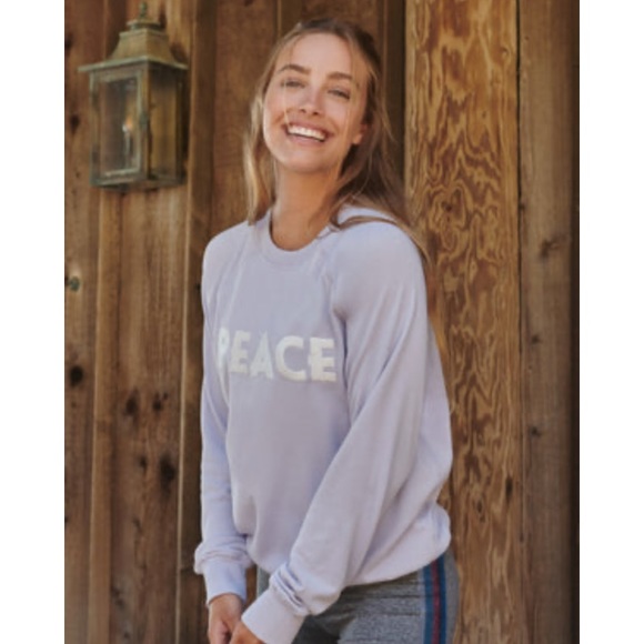 Spiritual Gangster Peace Old School Sweatshirt ~ NWT! - Picture 2 of 10